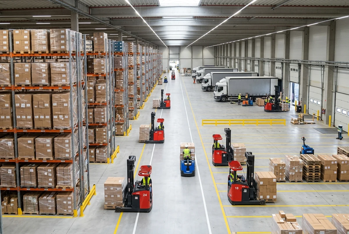 LTL Groupage Pallet Consolidation